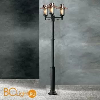 Садово-парковый фонарь Garden Light futura cuprum 95019/3L CU CF