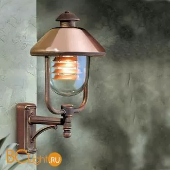 Уличный настенный светильник Garden Light Vecchio Rame vecchio rame 94030/CU/C/R RB