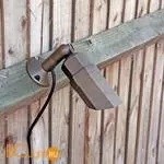 Уличный настенный светильник Garden Zone Bronze GZ/BRONZE3 + GZ/BRONZE FLG A