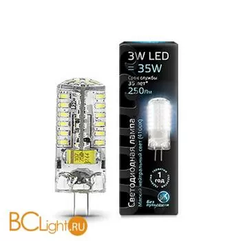 Лампа Gauss LED G4 AC150-265V 3W 240lm 4100K 107707203