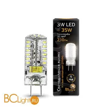 Лампа Gauss LED GY6.35 AC150-265V 3W 230lm 2700K 107719103