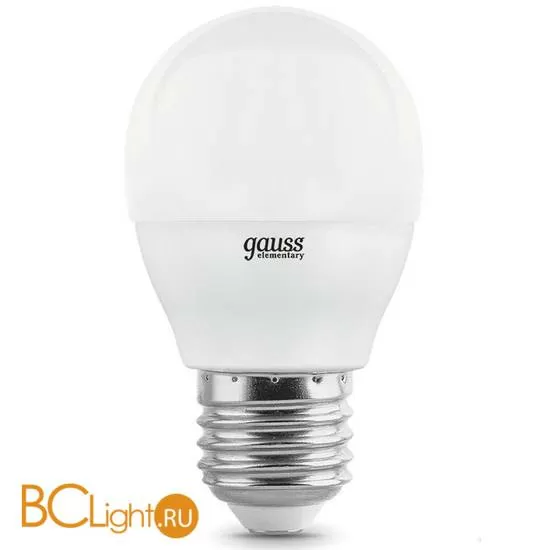 Лампа GaussA60 11W E27 4100K (2 лампы в упаковке) 23221P