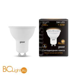Лампа Gauss LED MR16 GU10 5W 3000K 101506105