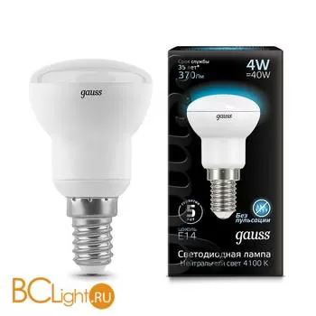 Лампа Gauss LED R39 E14 4W 370lm 4100K 106001204