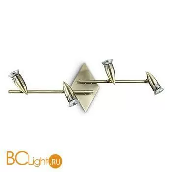 Спот (точечный светильник) Ideal Lux Alfa Pb4 Brunito 119830