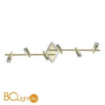 Спот (точечный светильник) Ideal Lux Alfa Pb6 Brunito 119908