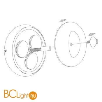 Потолочный светильник Ideal Lux ARIZONA PL3 214504 - Фото 0