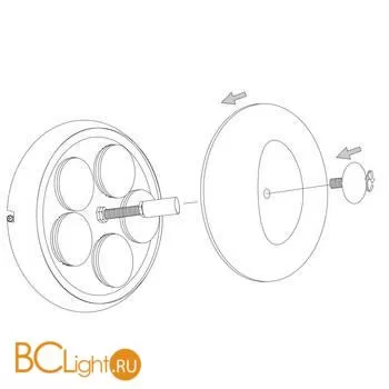 Потолочный светильник Ideal Lux ARIZONA PL5 214511 - Фото 0
