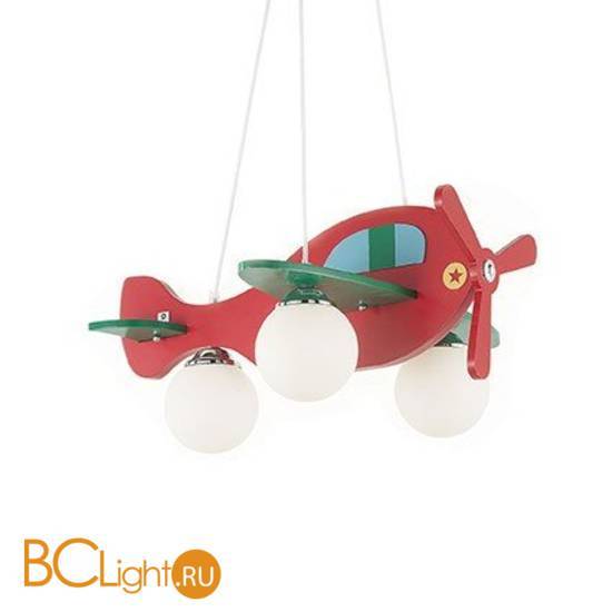 Люстра Ideal Lux Avion-2 Sp3 (Rosso/Verde) 136318