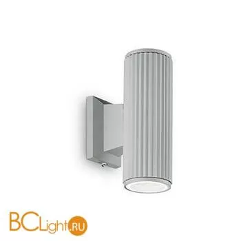 Настенный светильник Ideal Lux Base Ap2 Grigio 129440