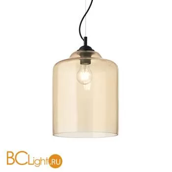Подвесной светильник Ideal Lux Bistro SP1 SQUARE AMBRA 163789