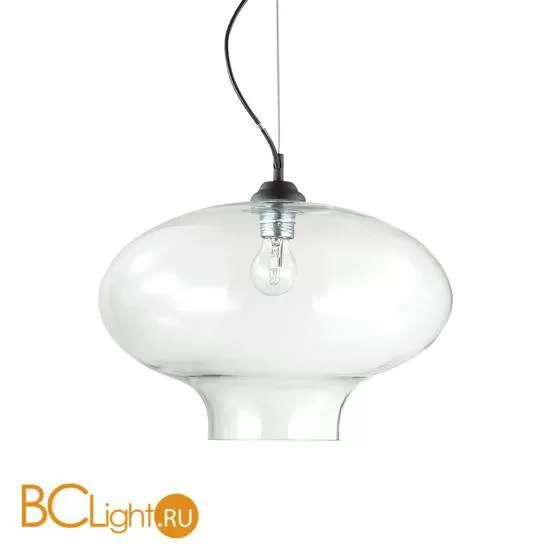 Подвесной светильник Ideal Lux Bistro SP1 Round TRASPARENTE 120898