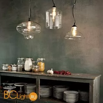 Подвесной светильник Ideal Lux Bistro SP1 Round TRASPARENTE 120898 - Фото 0