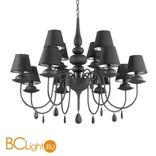 Люстра Ideal Lux Blanche Sp12 Nero 097800