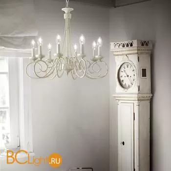 Люстра Ideal Lux BRANDY SP8 BIANCO ANTICO 066639 - Фото 1