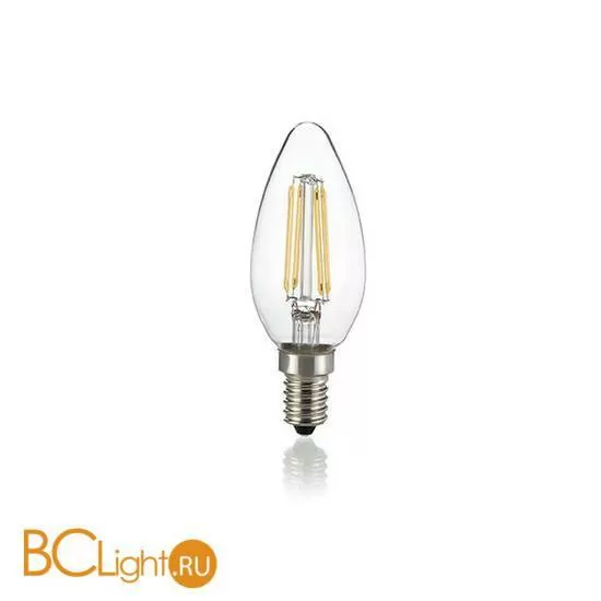 Лампа Ideal Lux E14 4W 220V 430lm 3000K 101224