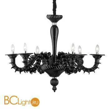 Люстра Ideal Lux CA' REZZONICO SP6 NERO 007724