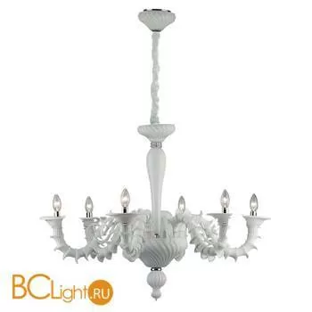 Люстра Ideal Lux CA' REZZONICO SP6 BIANCO 007717 - Фото 0