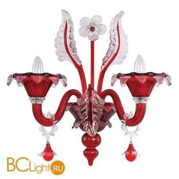 Бра Ideal Lux Ca'Vendramin AP2 Rosso 087412