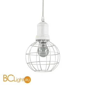 Подвесной светильник Ideal Lux Cage SP1 Round BIANCO 114927