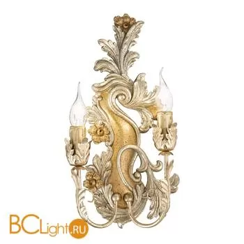 Бра Ideal Lux Carmen AP2 Argento-Oro 093703