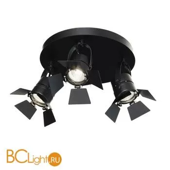 Спот (точечный светильник) Ideal Lux Ciak AP3 NERO 095691 - Фото 0