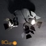 Спот (точечный светильник) Ideal Lux Ciak AP3 NERO 095691