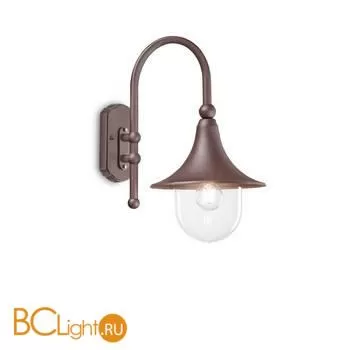 Уличный настенный светильник Ideal Lux CIMA AP1 COFFEE 246826