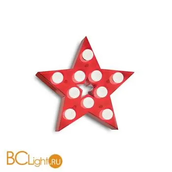 Настенный светильник Ideal Lux CIRCUS-2 AP10 ROSSO