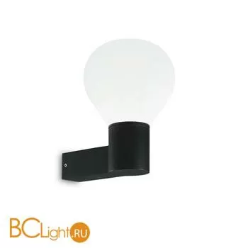 Уличный настенный светильник Ideal Lux Clio AP1 NERO 146614