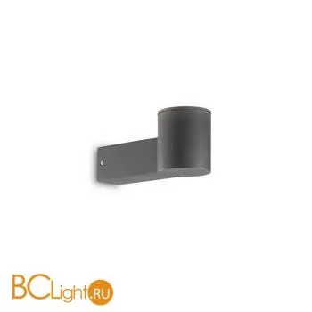 Уличный настенный светильник Ideal Lux CLIO MAP1 ANTRACITE 145228