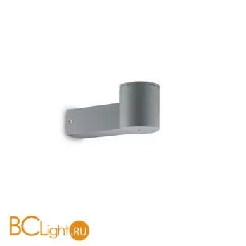 Уличный настенный светильник Ideal Lux CLIO MAP1 GRIGIO 146782
