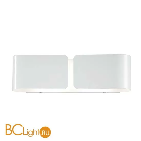 Настенный светильник Ideal Lux CLIP AP2 SMALL BIANCO 014166