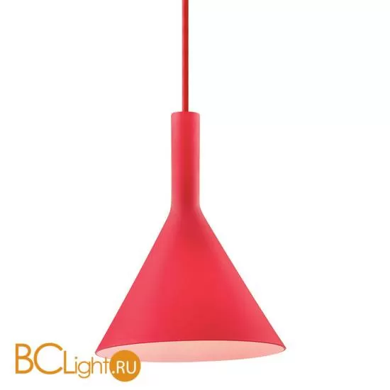 Подвесной светильник Ideal Lux COCKTAIL SP1 SMALL Rosso 074351