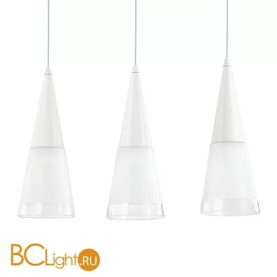 Подвесной светильник Ideal Lux Cono SB3 Bianco 112381