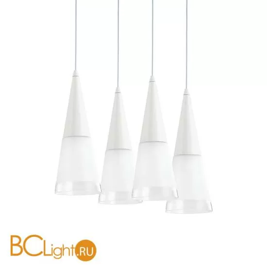 Подвесной светильник Ideal Lux Cono SP4 Bianco 112428