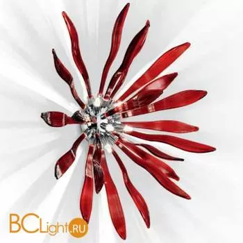 Настенно-потолочный светильник Ideal Lux CORALLO PL6 Rosso 74658