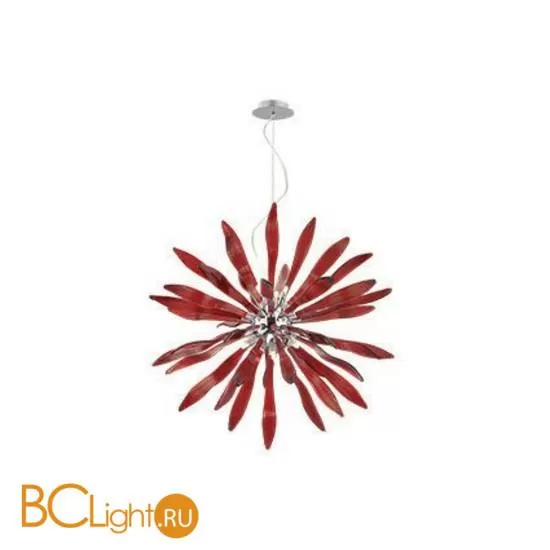 Подвесной светильник Ideal Lux CORALLO SP12 Rosso 074696