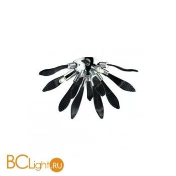 Настенный светильник Ideal Lux Corallo AP3 Nero 086606