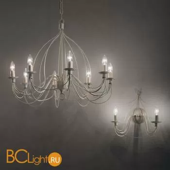 Бра Ideal Lux CORTE AP2 BIANCO ANTICO 028460 - Фото 0