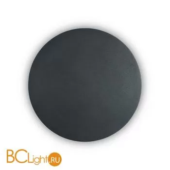 Настенный светильник Ideal Lux COVER AP1 ROUND BIG NERO