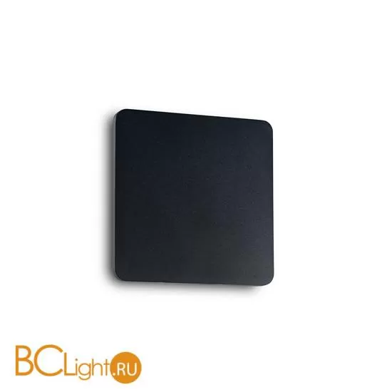 Настенный светильник Ideal Lux COVER AP1 SQUARE SMALL NERO