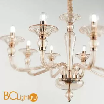 Люстра Ideal Lux Danieli SP8 Ambra 159973