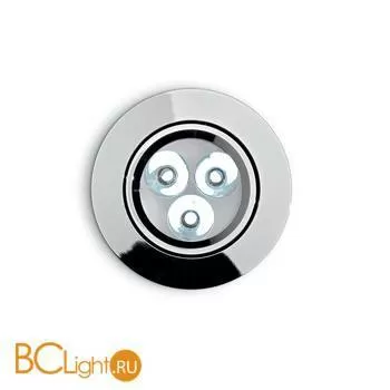 Встраиваемый спот (точечный светильник) Ideal Lux Delta Cromo 060910