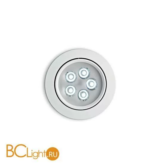 Встраиваемый спот (точечный светильник) Ideal Lux Delta Bianco 062402