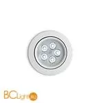 Встраиваемый спот (точечный светильник) Ideal Lux Delta Bianco 062402