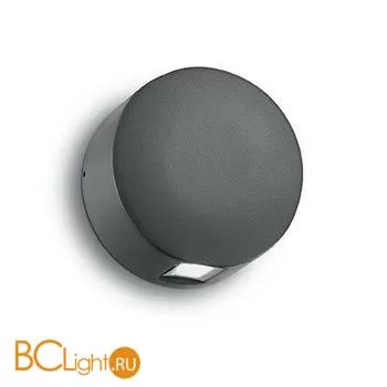 Уличный настенный светильник Ideal Lux Dot Ap2 Antracite 143392