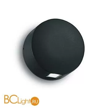 Уличный настенный светильник Ideal Lux Dot Ap2 Nero 140377