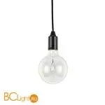Подвесной светильник Ideal Lux Edison SP1 Nero 113319