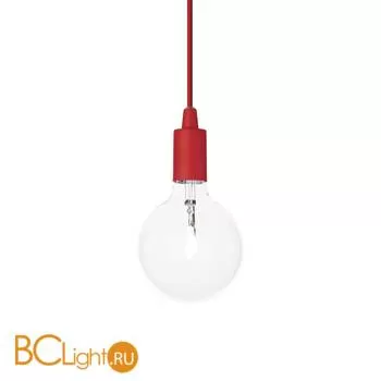 Подвесной светильник Ideal Lux Edison SP1 Rosso 113326